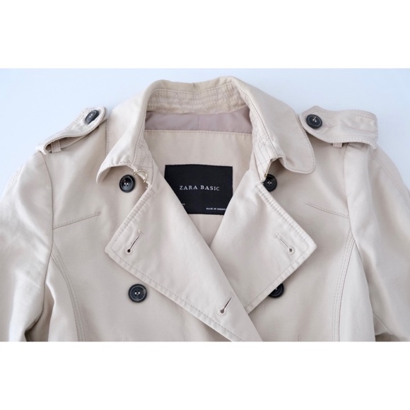 ZARA Classic Trench Coat - Picture 6 of 7